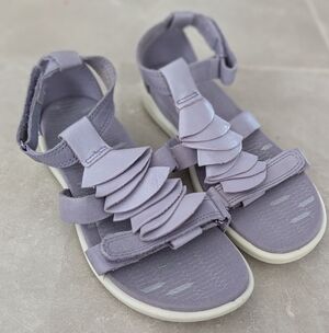 New Ecco Tilda Girls Lavender Sandals Size 30 (13)